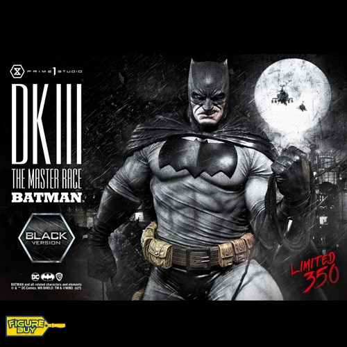 (한시적 예약 상품) Prime 1 Studio - 1/3사이즈- MMDCDK3-01BL- The Dark Knight III- Batman (Black Version)