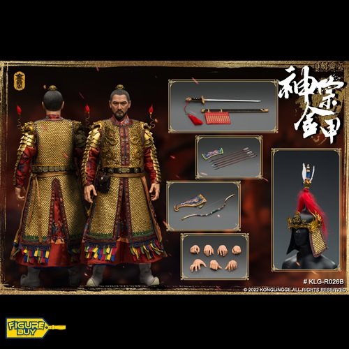 (예약 상품) Kong Ling Ge - KLG-R026B -1/6사이즈- 명신종 (Golden Armor version )