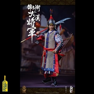 (예약)DINGSHENG TOYS (DS004) 1/6사이즈- Imperial guards of the Ming Dynasty (Handmade pure copper armor ) -B Rubi version Silvery armor