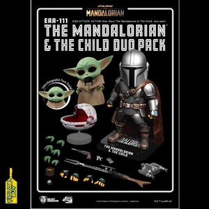 (예약 상품) Beast Kingdom- EAA-111- Mandalorian &amp; The Child Duo Pack