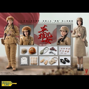 (예약 상품) VERYCOOL -1/6사이즈- VCF-2055A Chinese People&#039;s Volunteer Army - Heroic sons and daughters“Xiu Mei” Double people Collector Edition