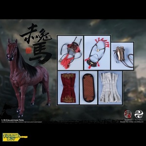 303TOYS - MP010 - 1/6 사이즈-THREE KINGDOMS – RED RABBIT, THE STEED OF GUAN YU