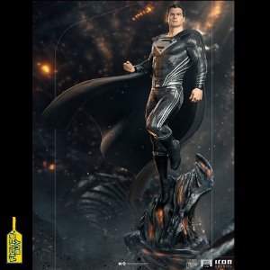 (예약 상품) Iron Studios - 1/4 사이즈- Zack Snyder&#039;s Justice League – Legacy Replica Superman Black Suit