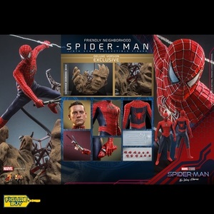 (빠른 배송 예약 상품) Hot Toys - MMS662 - 1/6사이즈 - Spider-Man: No Way Home - Friendly Neighborhood Spider-Man (Deluxe Version)